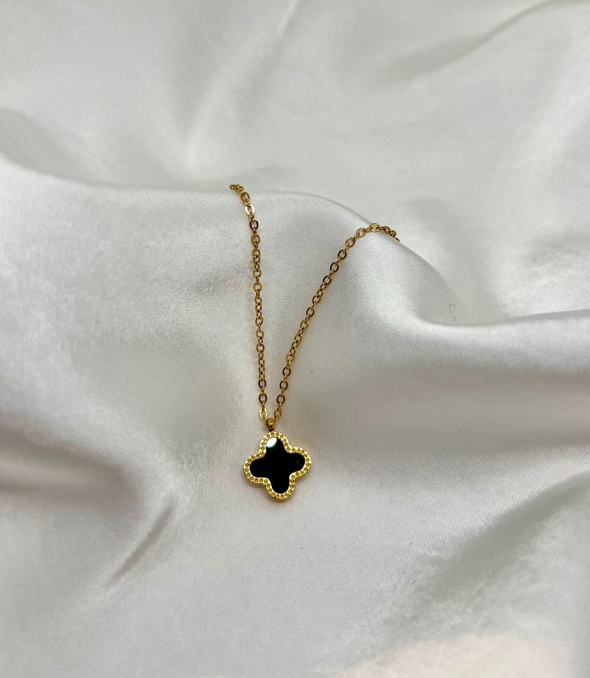 Eli Clover Necklace - S.Steel