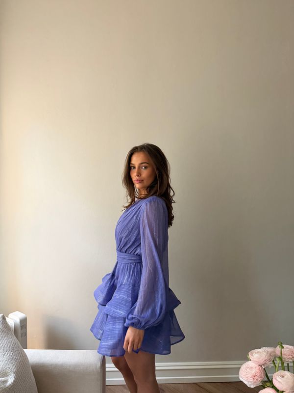 Asya Bedouin Dress - Aromatic Violet