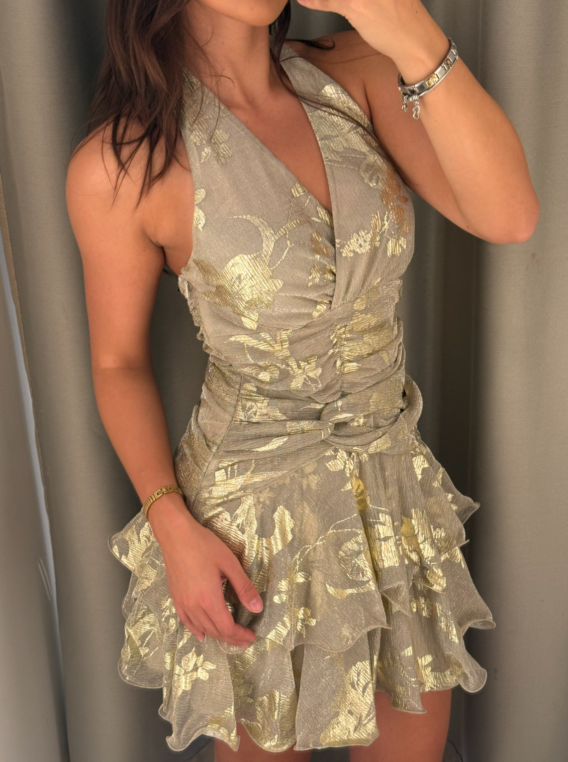 Ailany Frill Mini Dress