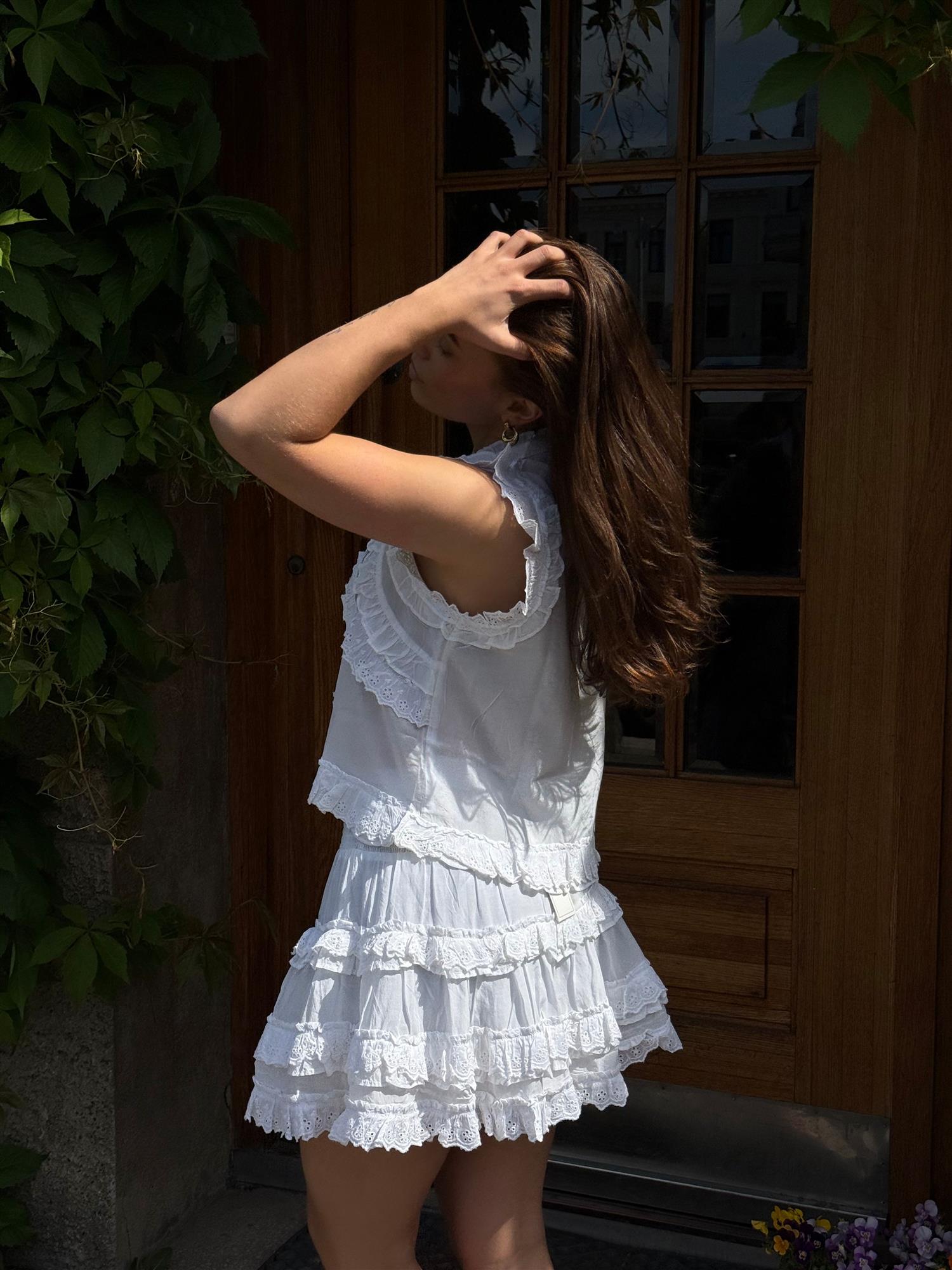 Celia Ruffle Top
