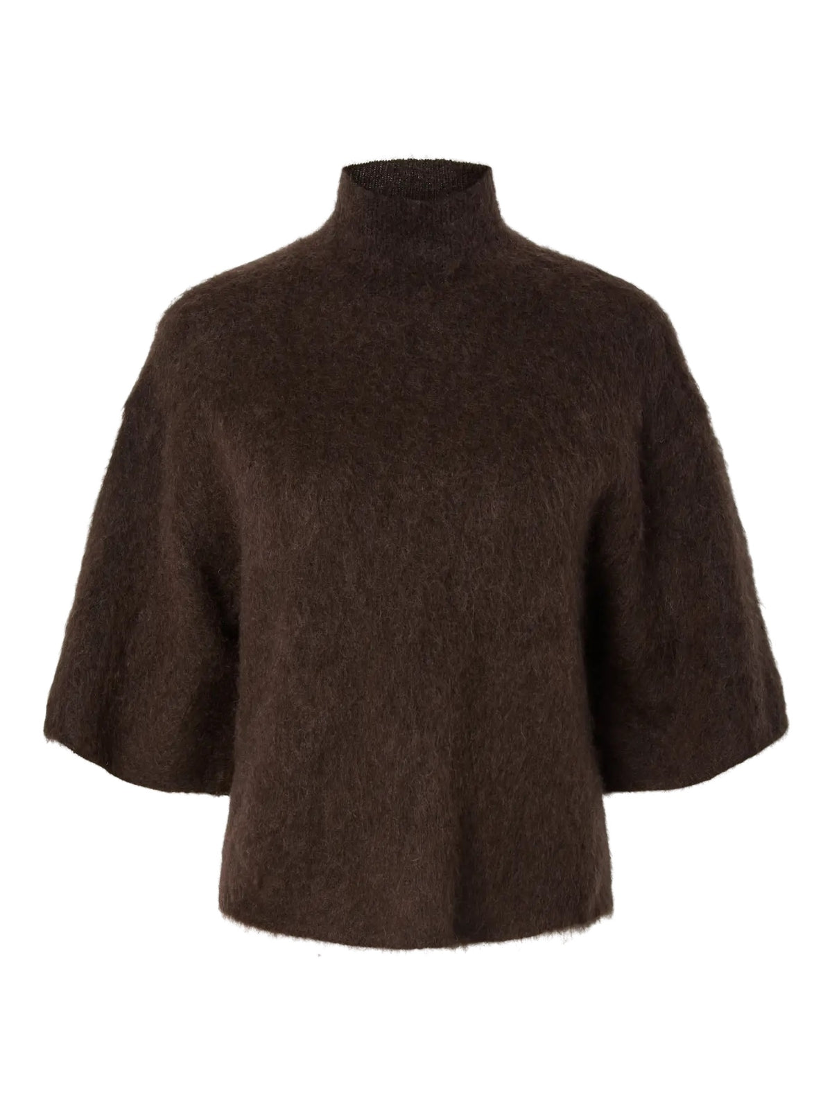 Yastilde 2/4 Mohair Blend Knit Pullover
