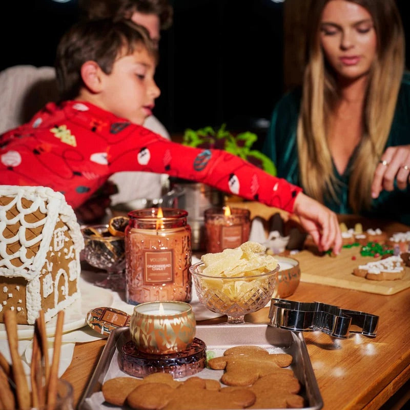 Mini Tin Candle 113g - Gingerbread Chalet