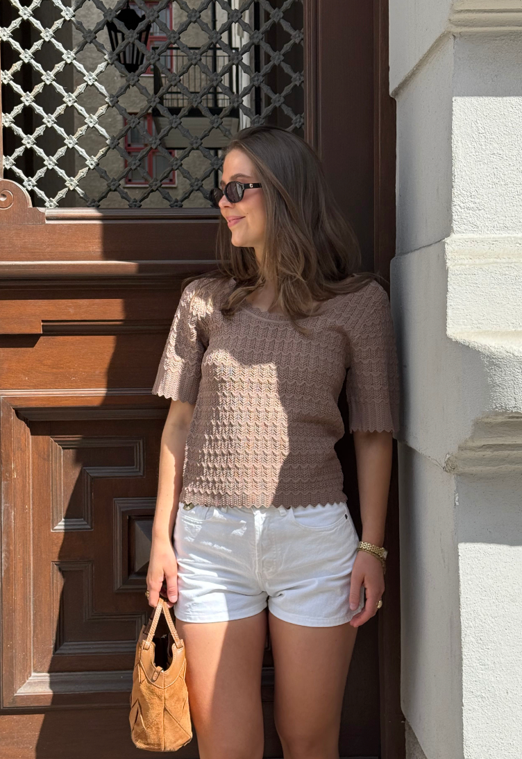 Meiko Fine Crochet Blouse