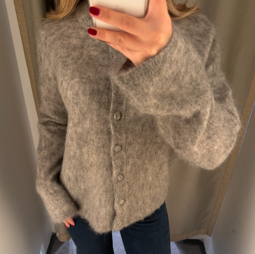 Yastilde LS Mohair Blend Cardigan