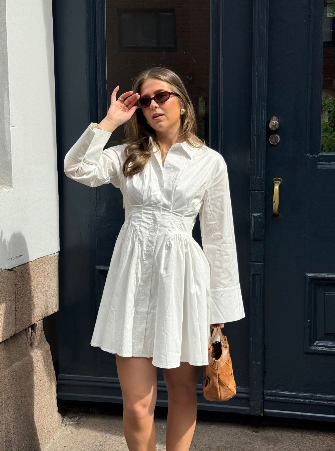 Ulissa Poplin Shirt Dress