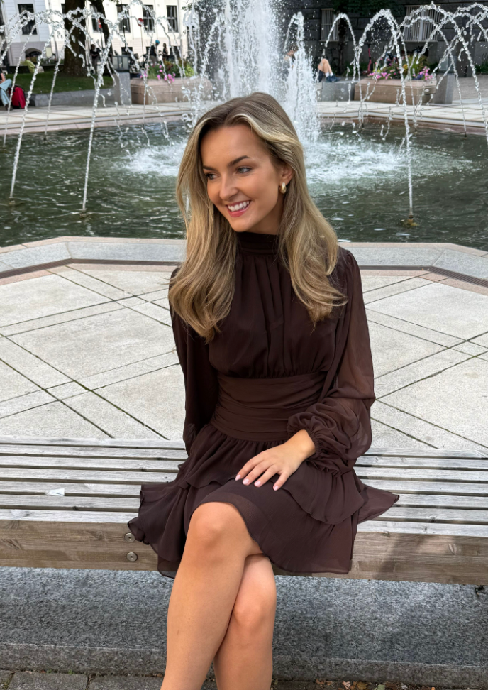 Milla Mini Ruffle Dress - Hazel