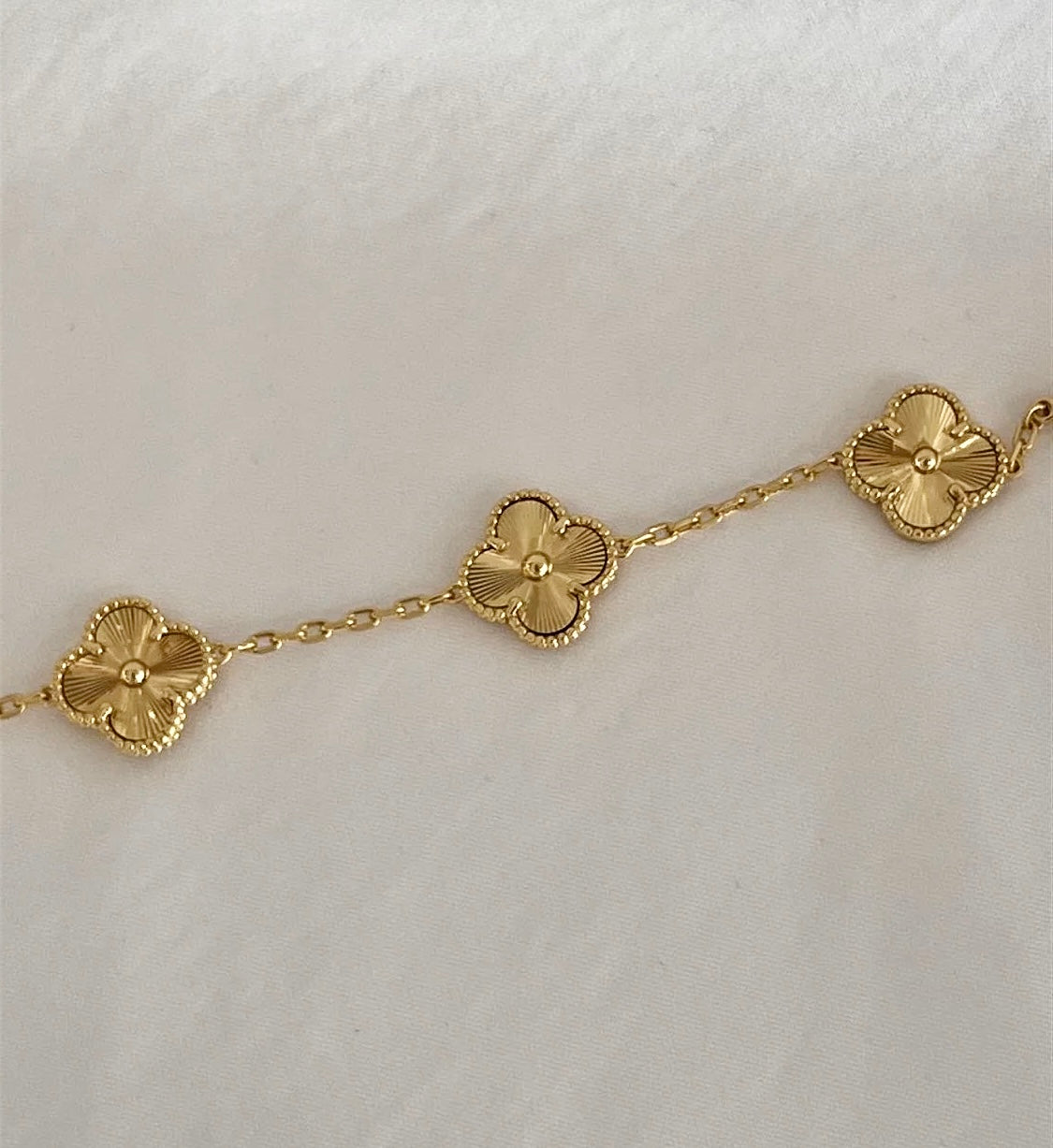 Grace Brass Clover Bracelet - Tilbehør