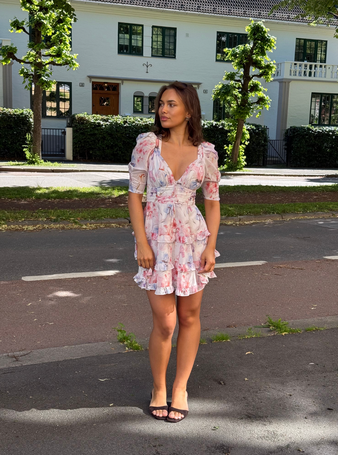 Isla Mini Dress - Dreamy Blossom