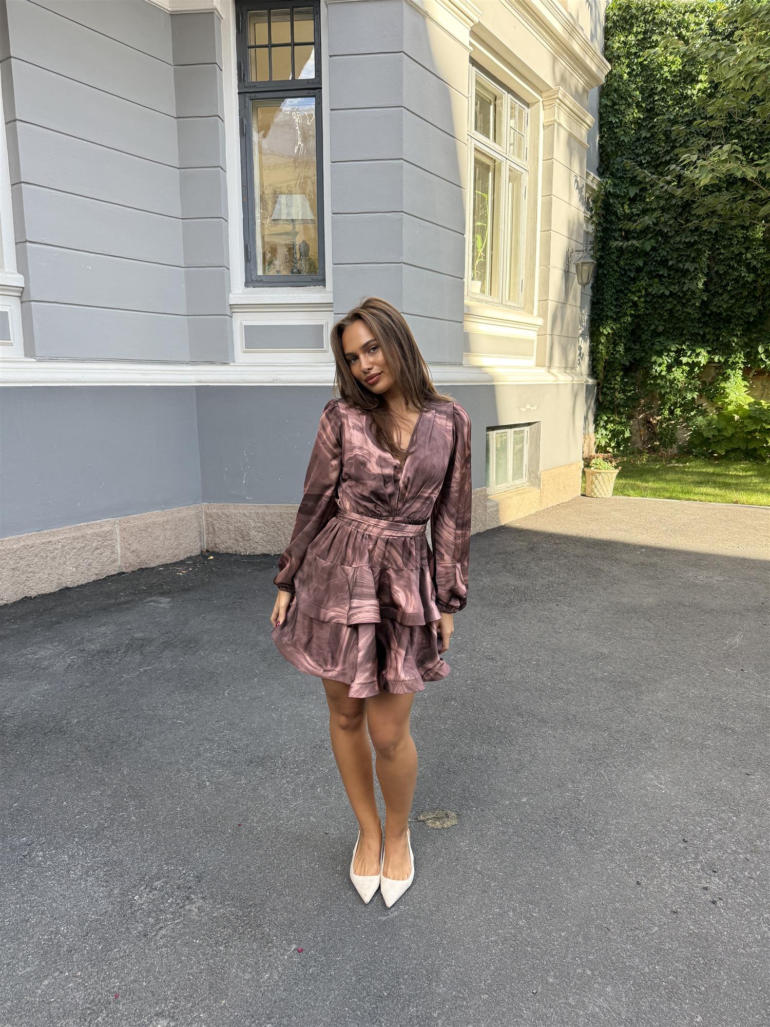 Asya Bedouin Dress - Cocoa