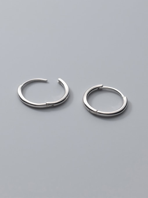 Alma Hoops 12mm - Sølv