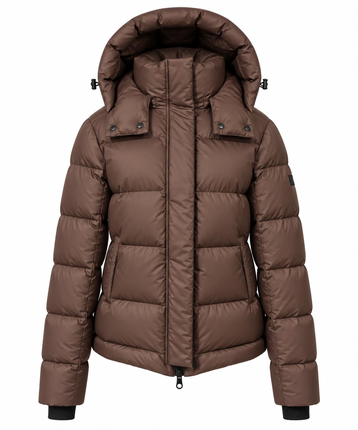Leah Down Jacket - Brown