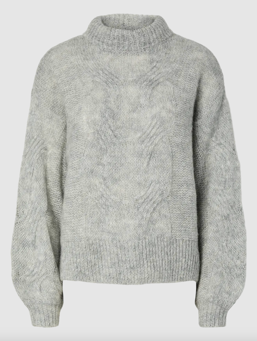 Yasluris LS Wool Blend Knit Pullover