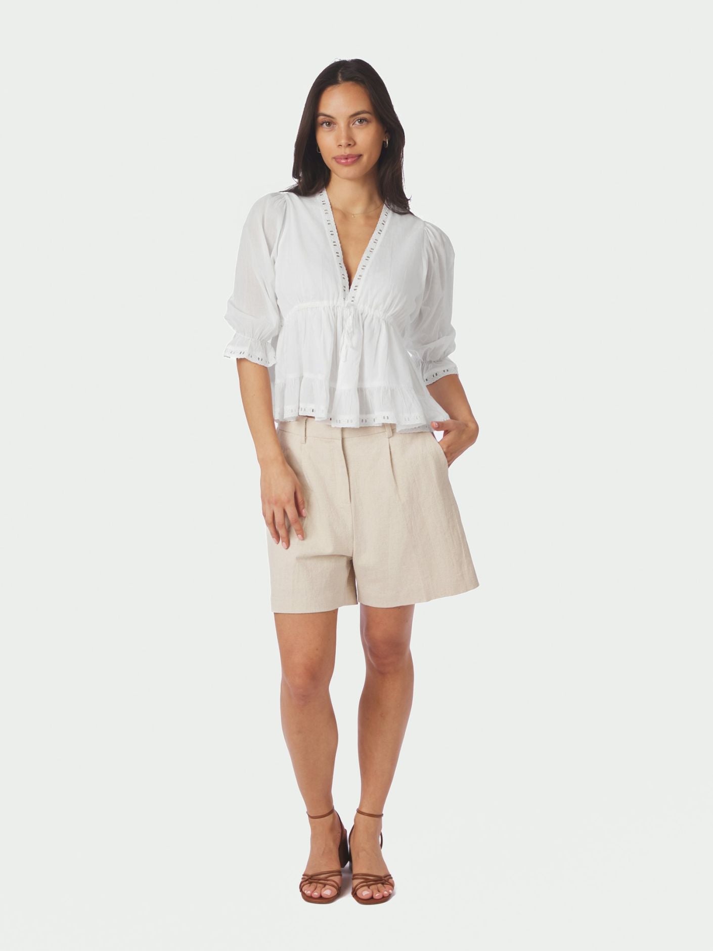 Adelia S Voile Blouse