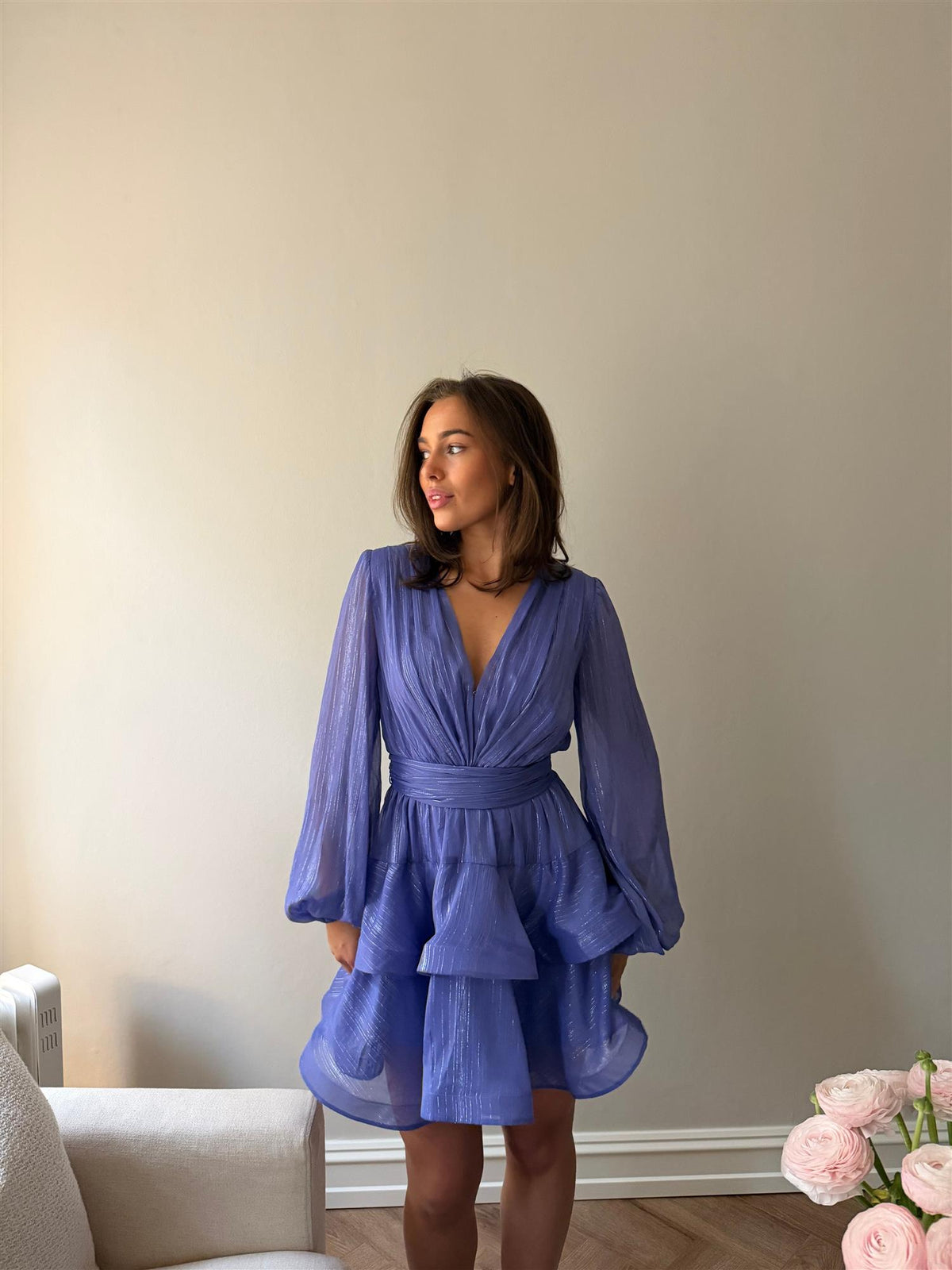 Asya Bedouin Dress - Aromatic Violet