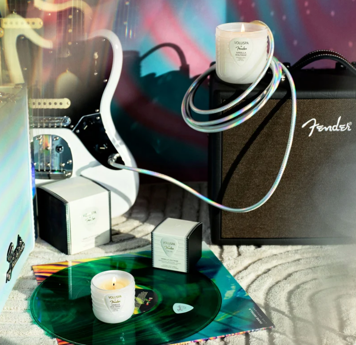 Vanilla Voltage Pedestal Candle 99g