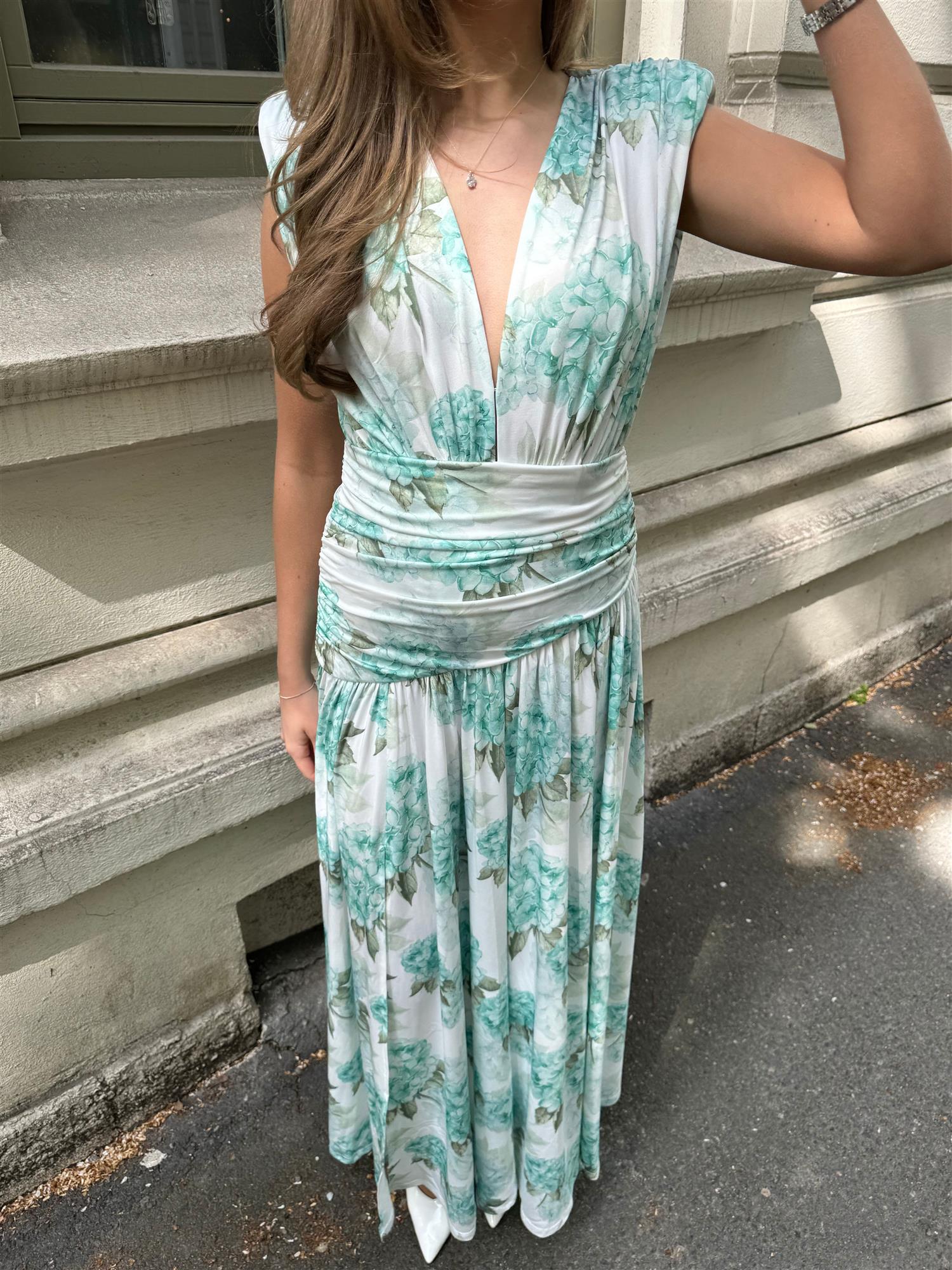 Luna Drape Gown