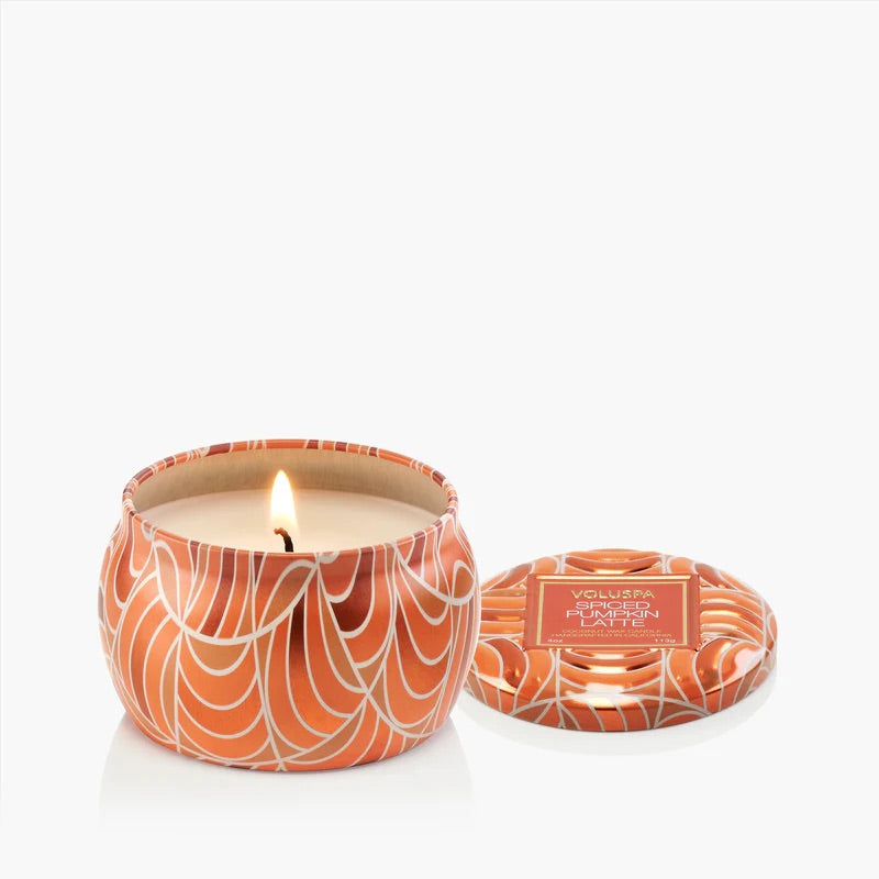 Mini Tin Candle 113g -Spiced Pumpkin Latte