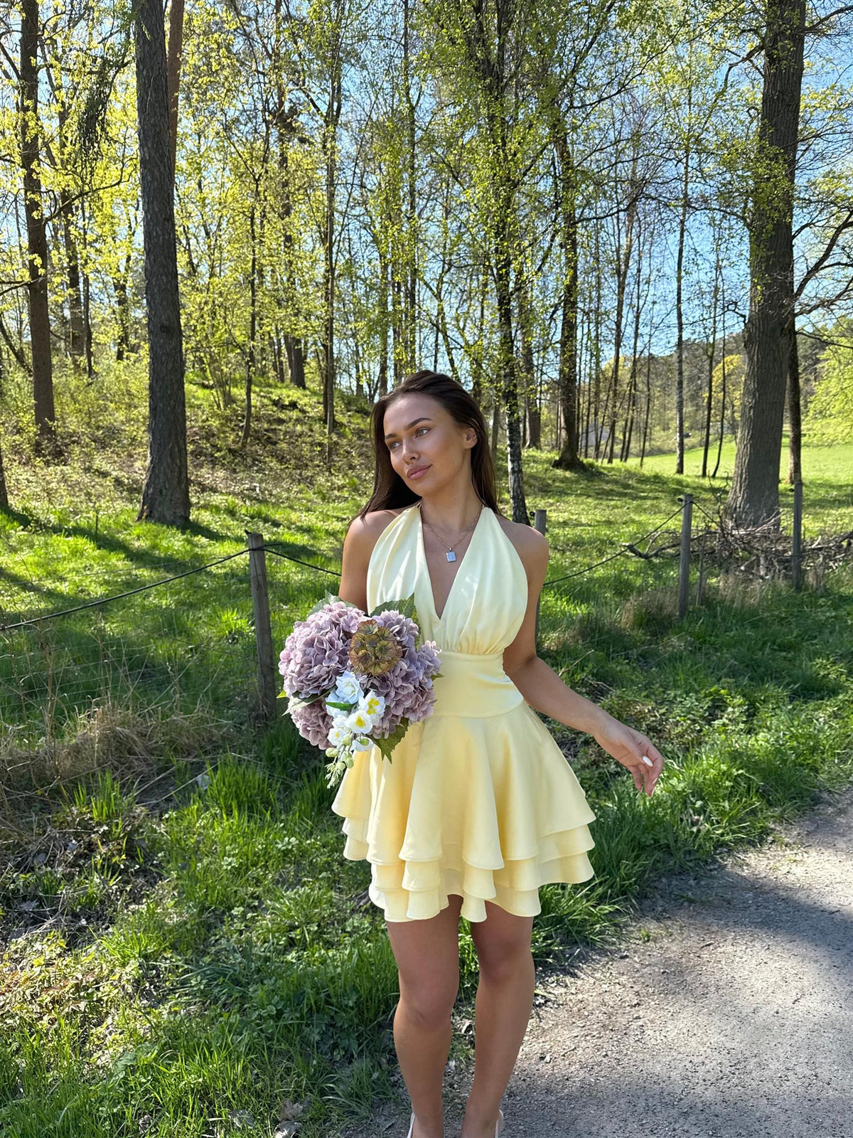 Nia Halter Mini Dress