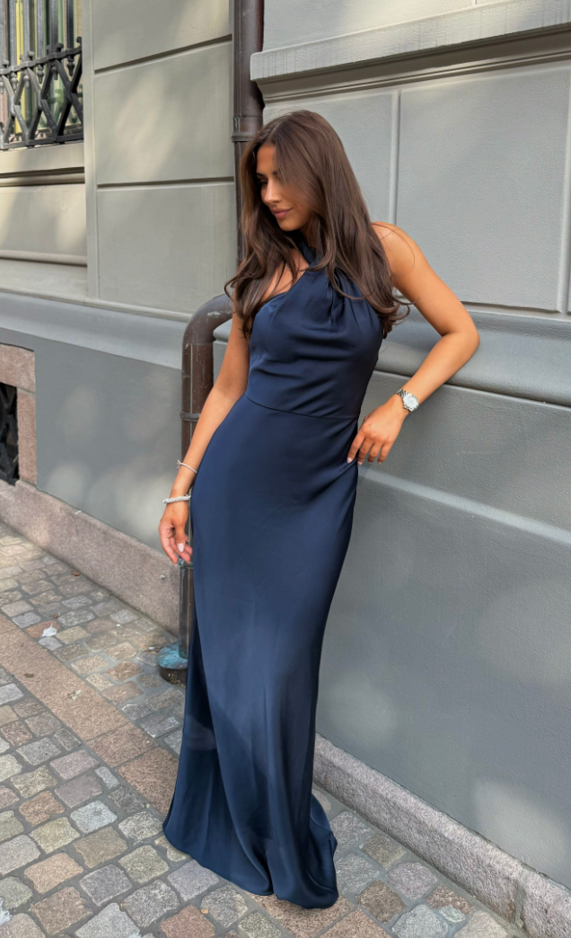 Dolores Dress - Dark Sapphire