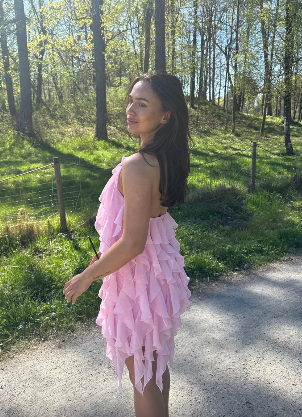 Tiana Mini Ruffle Dress