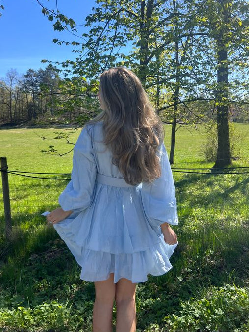Abina Dress - Light Blue