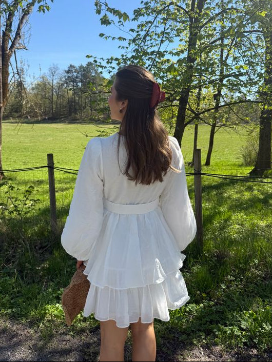 Abina Dress - White