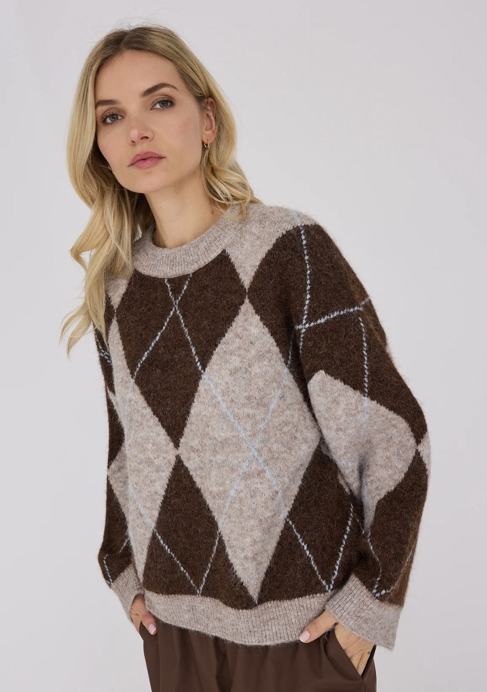 Harlekin Knit Pullover