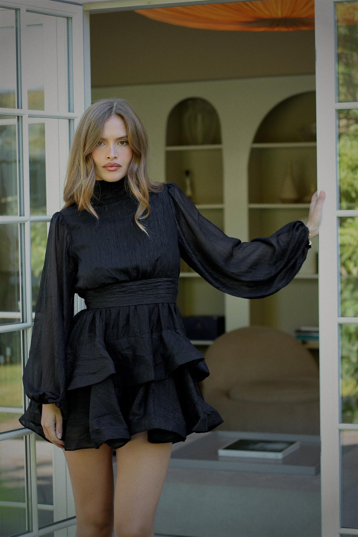 Kelly Minari Dress - Onyx