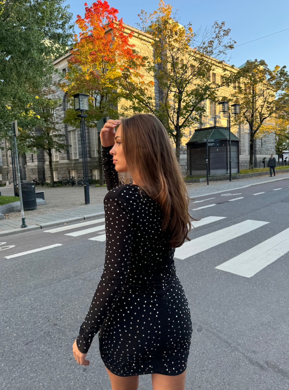 Ahreana Cut Out Stone Dress Kjoler