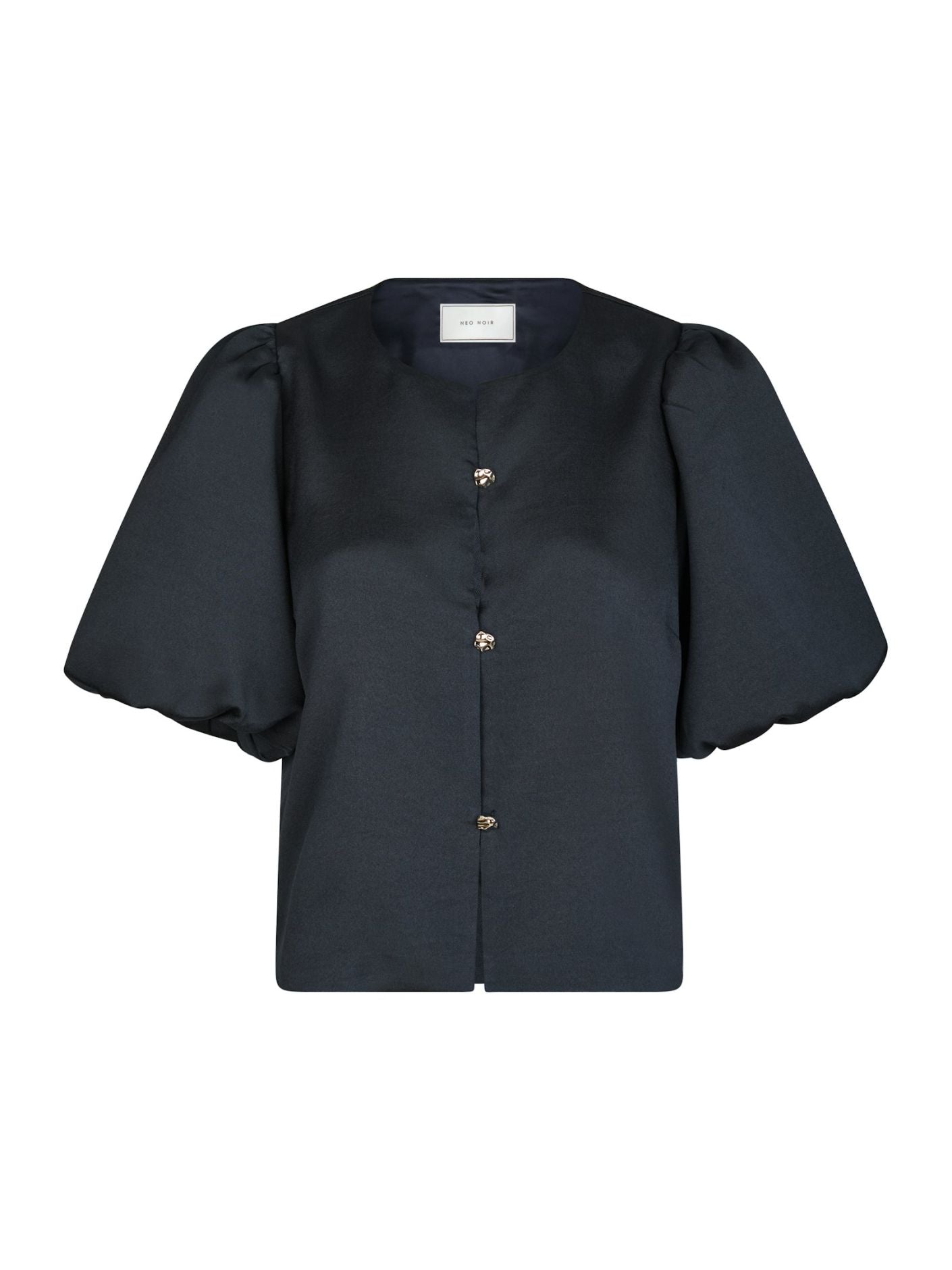 Aisa Dull Satin Blouse - Overdeler