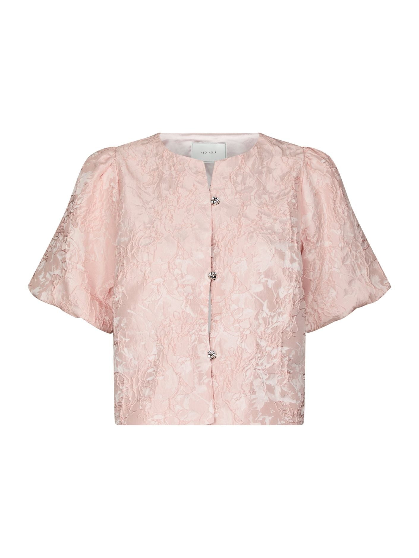 Aisa Soft Brocade Blouse - Overdeler
