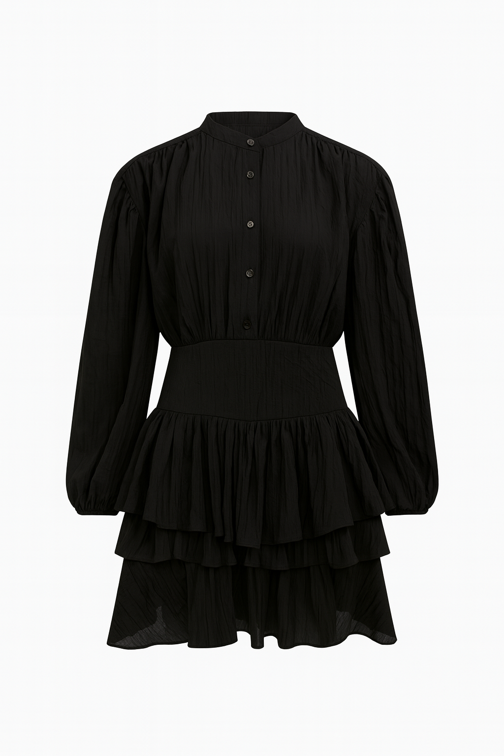 Alaya Mini Ruffle Dress Kjoler