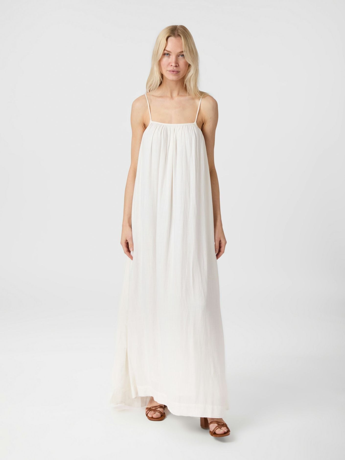 Allie Soft Linen Dress - Kjoler