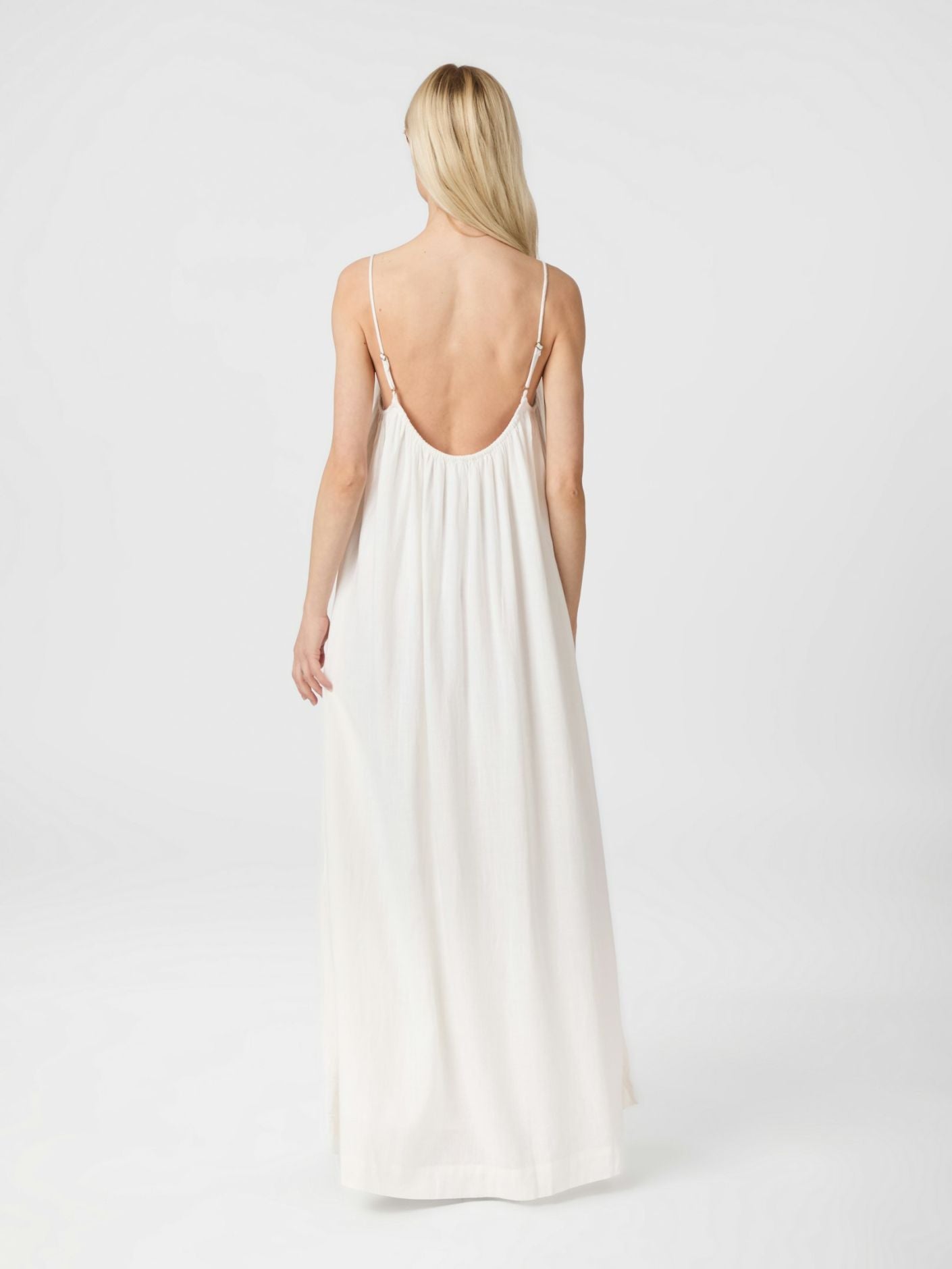 Allie Soft Linen Dress - Kjoler