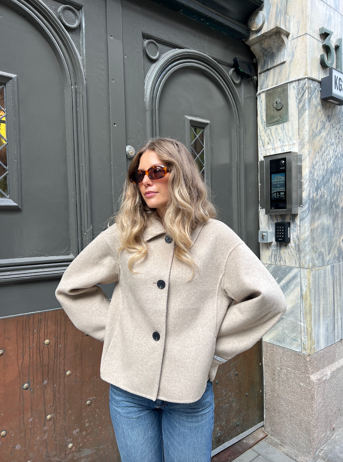 Ally Wool Jacket Jakker