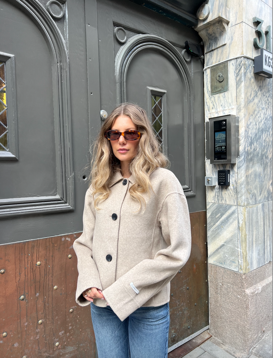Ally Wool Jacket Jakker