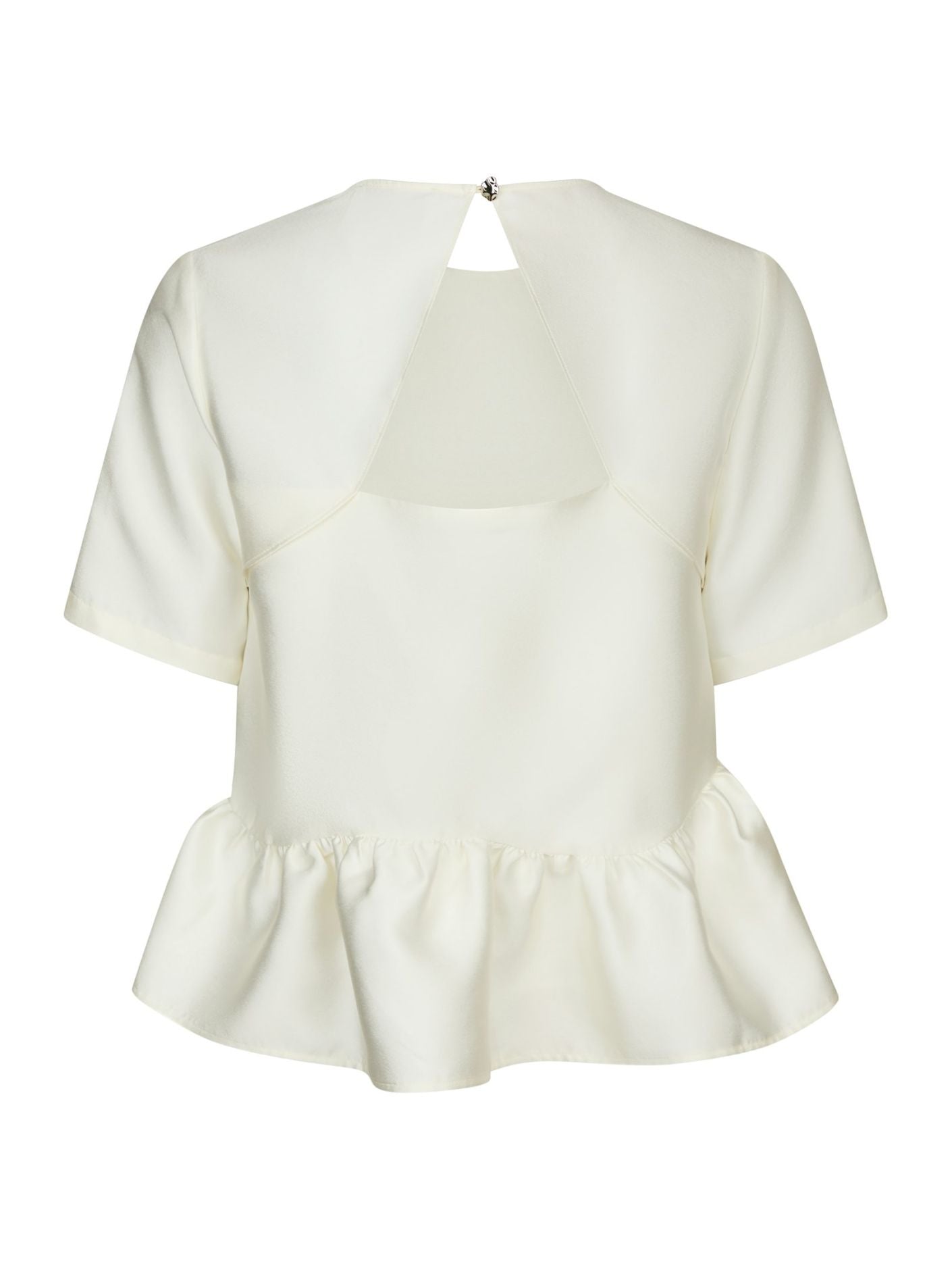 Alva Dull Satin Blouse - Overdeler