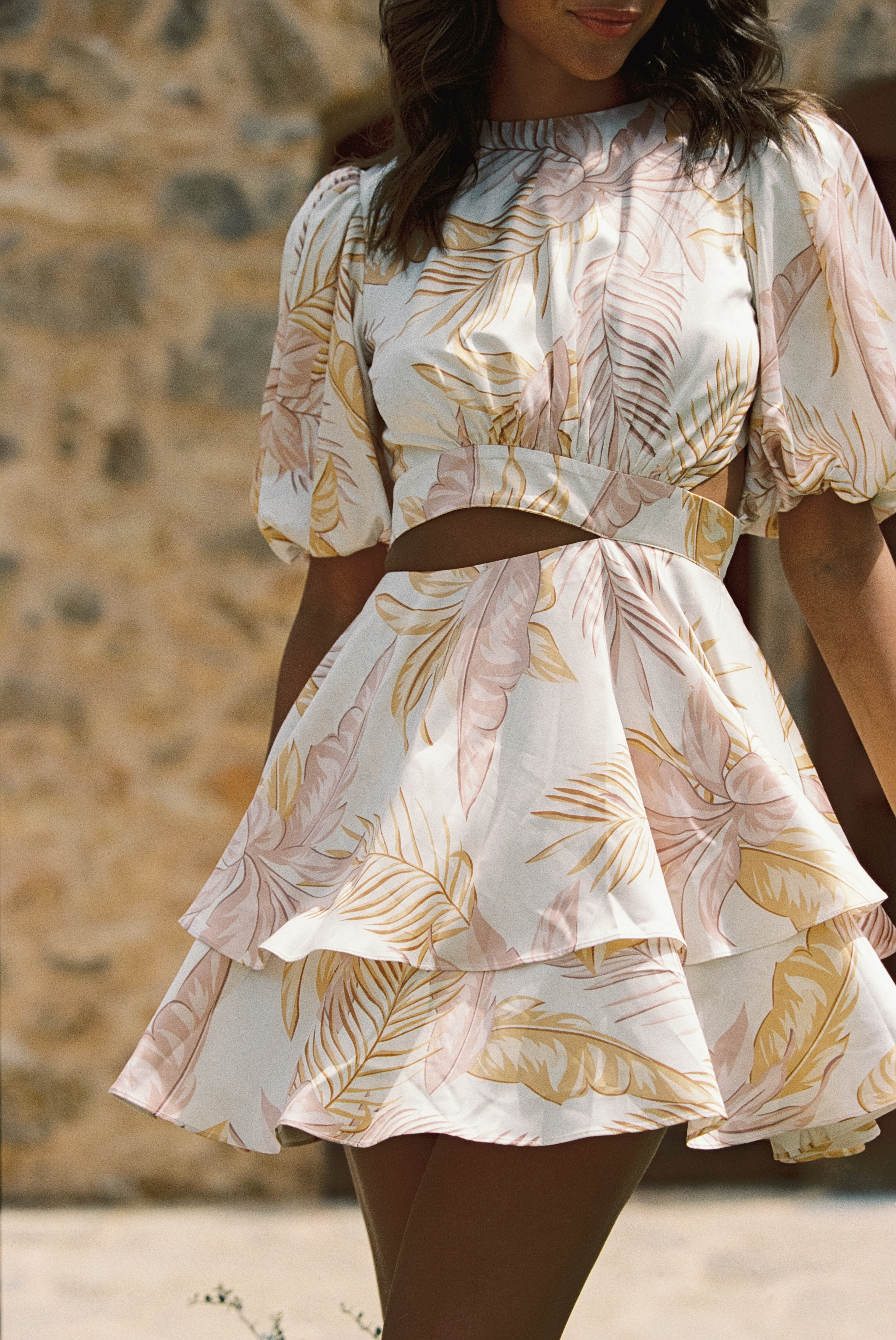 Amara Mini Cut Out Dress - Kjoler