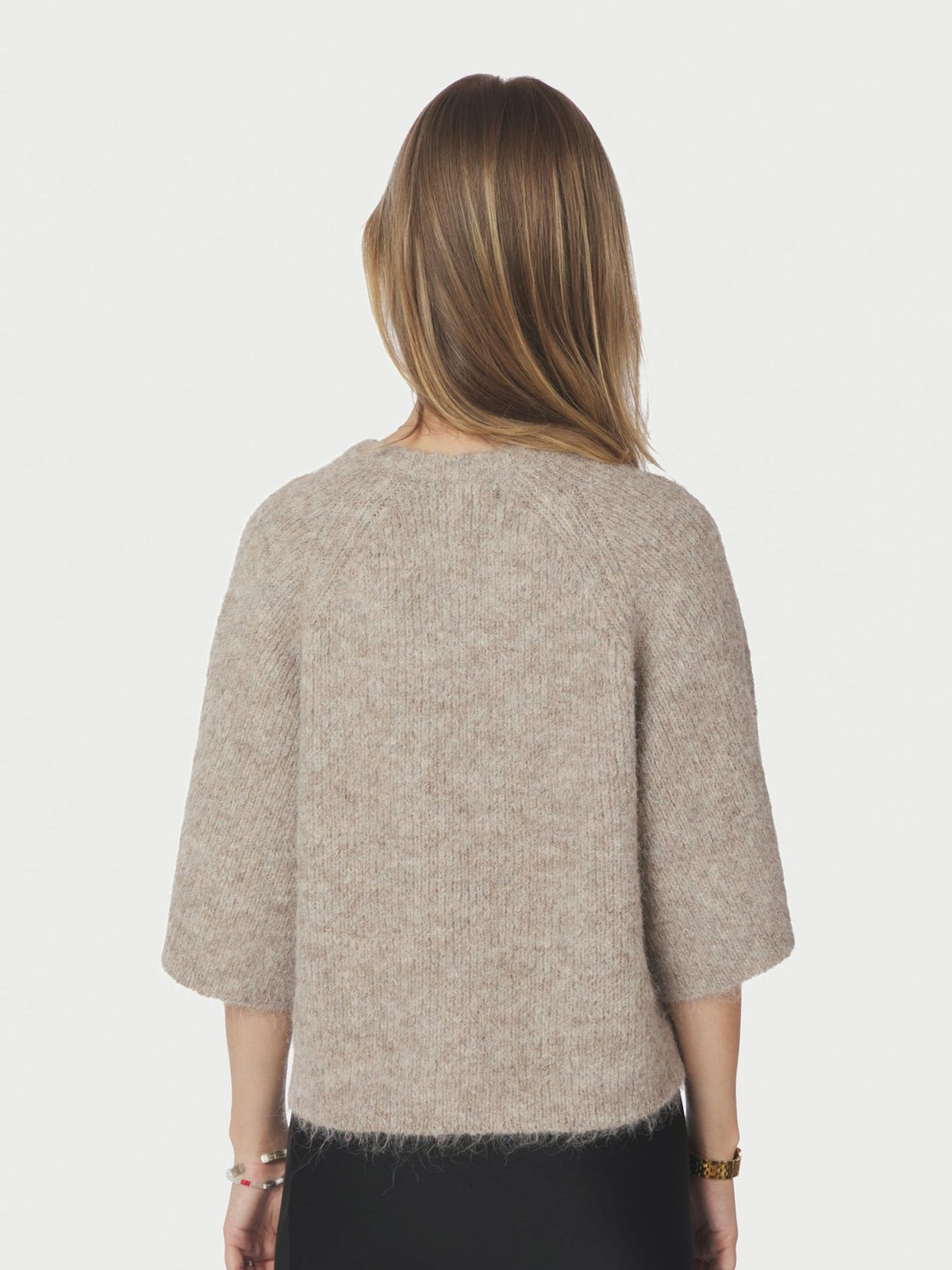 Amaya Fluffy Knit Cardigan - Overdeler