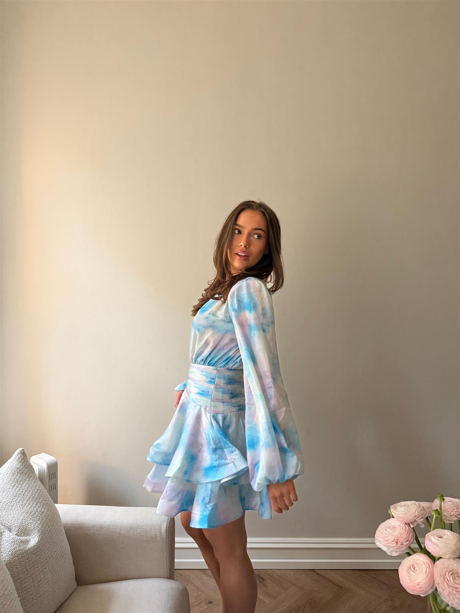 Amira Bedouine Dress - Azure Splash - Kjoler