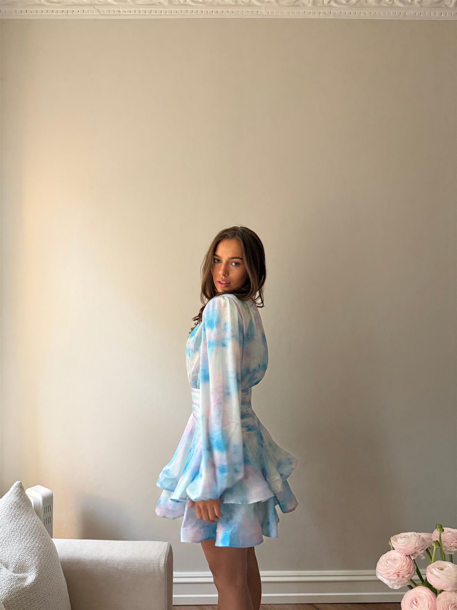 Amira Bedouine Dress - Azure Splash - Kjoler