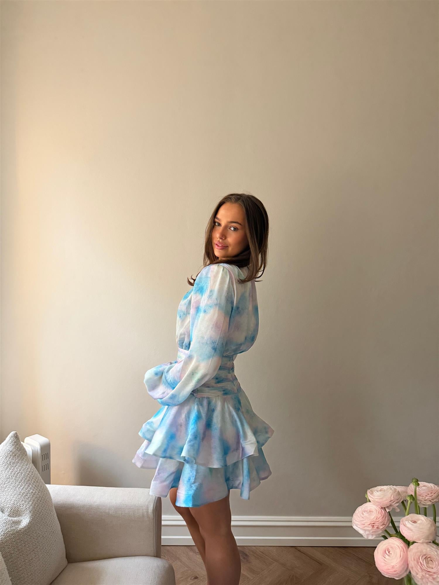 Amira Bedouine Dress - Azure Splash - Kjoler