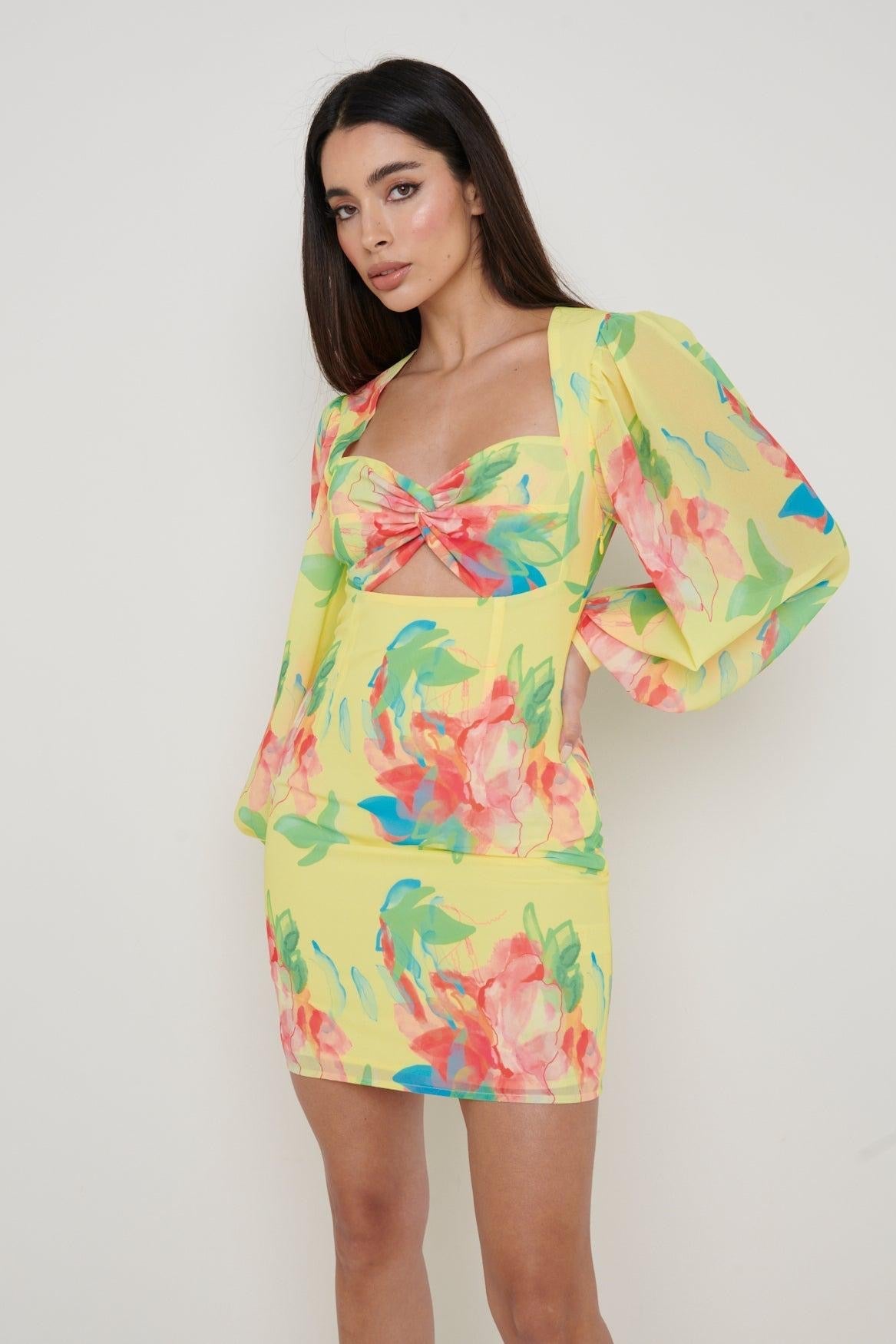 Anais Cutout Mini Dress - Kjoler