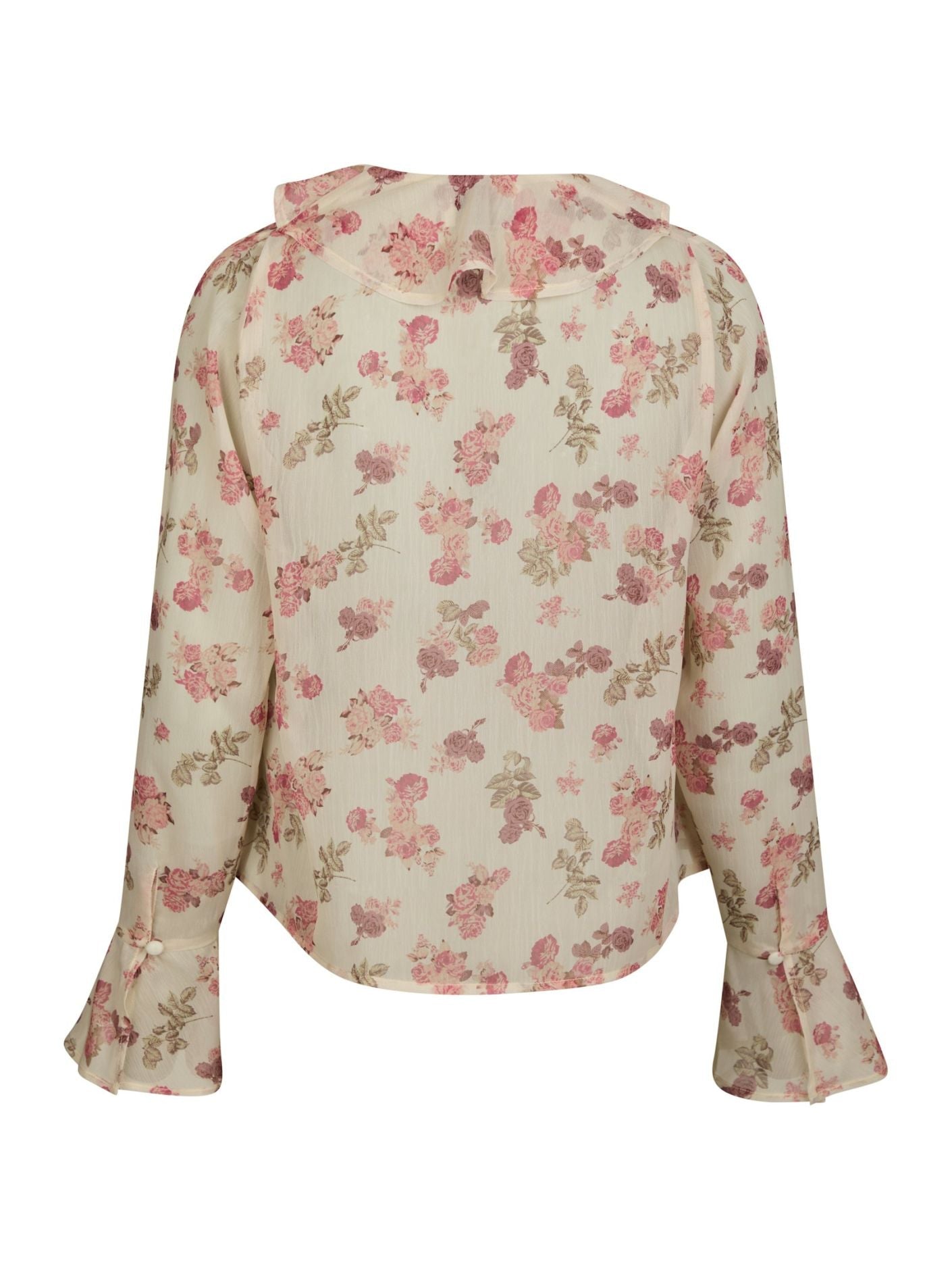 Anika Marigold Print Blouse - Overdeler