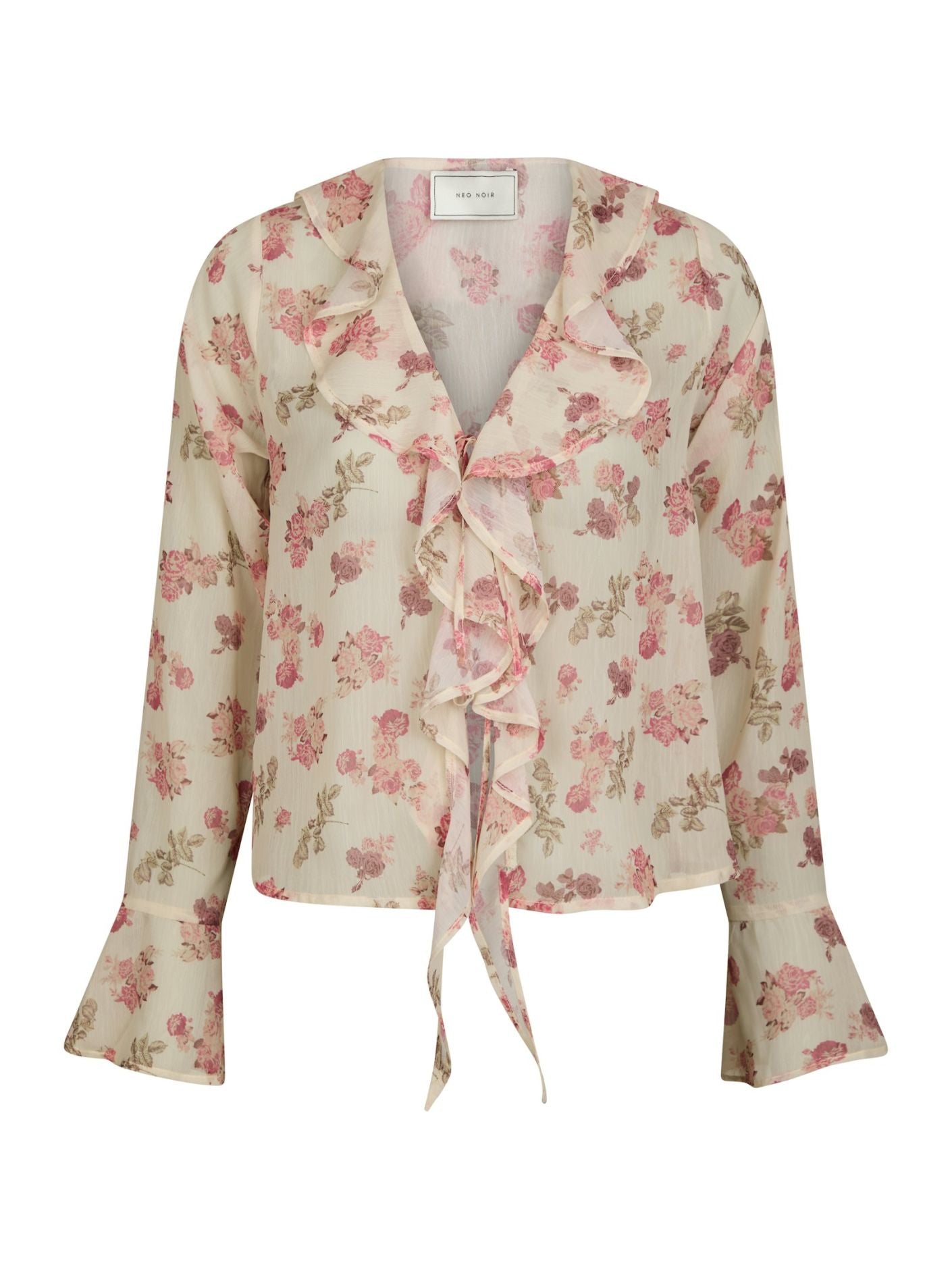 Anika Marigold Print Blouse - Overdeler