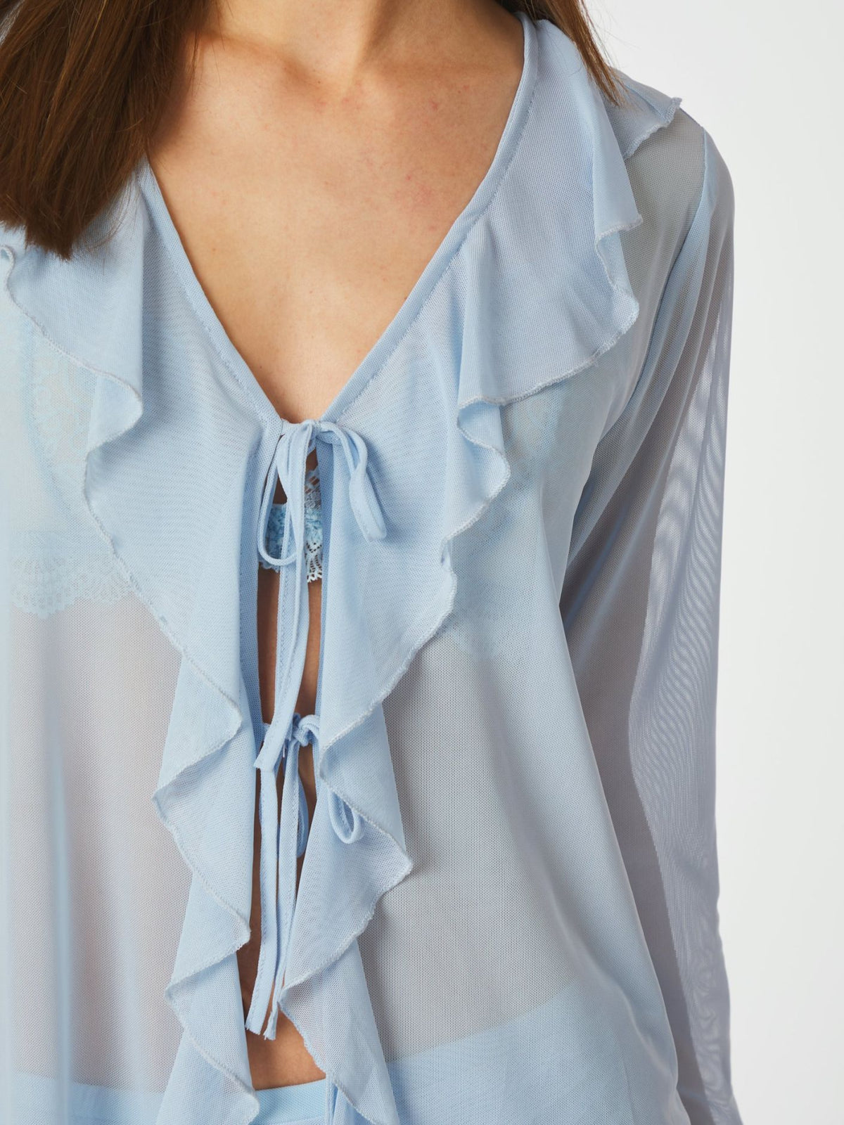 Anika Mesh Blouse - Overdeler