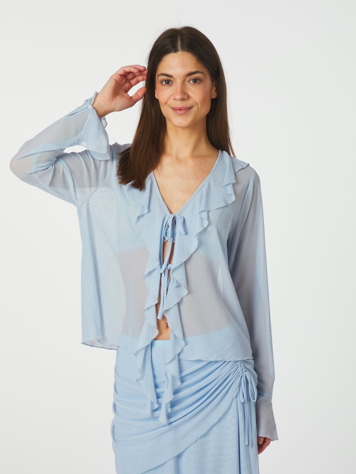 Anika Mesh Blouse - Overdeler