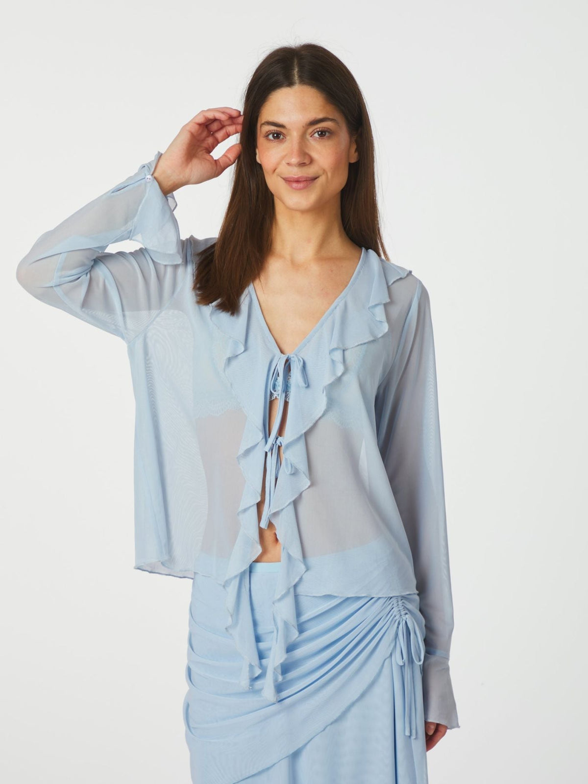 Anika Mesh Blouse - Overdeler