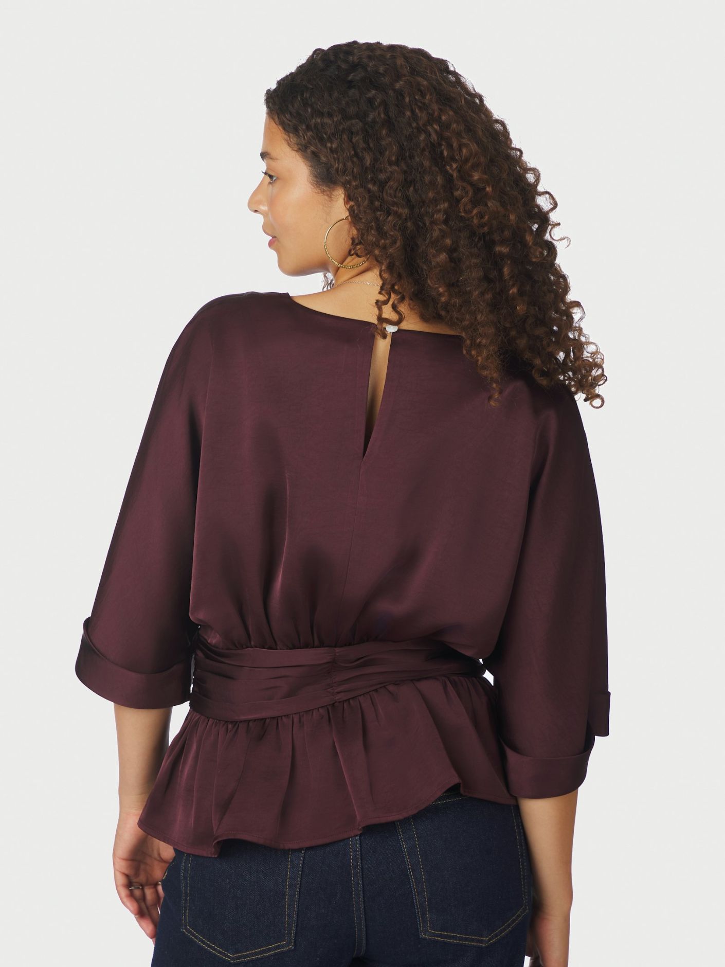 Annegret Heavy Sateen Blouse - Overdeler