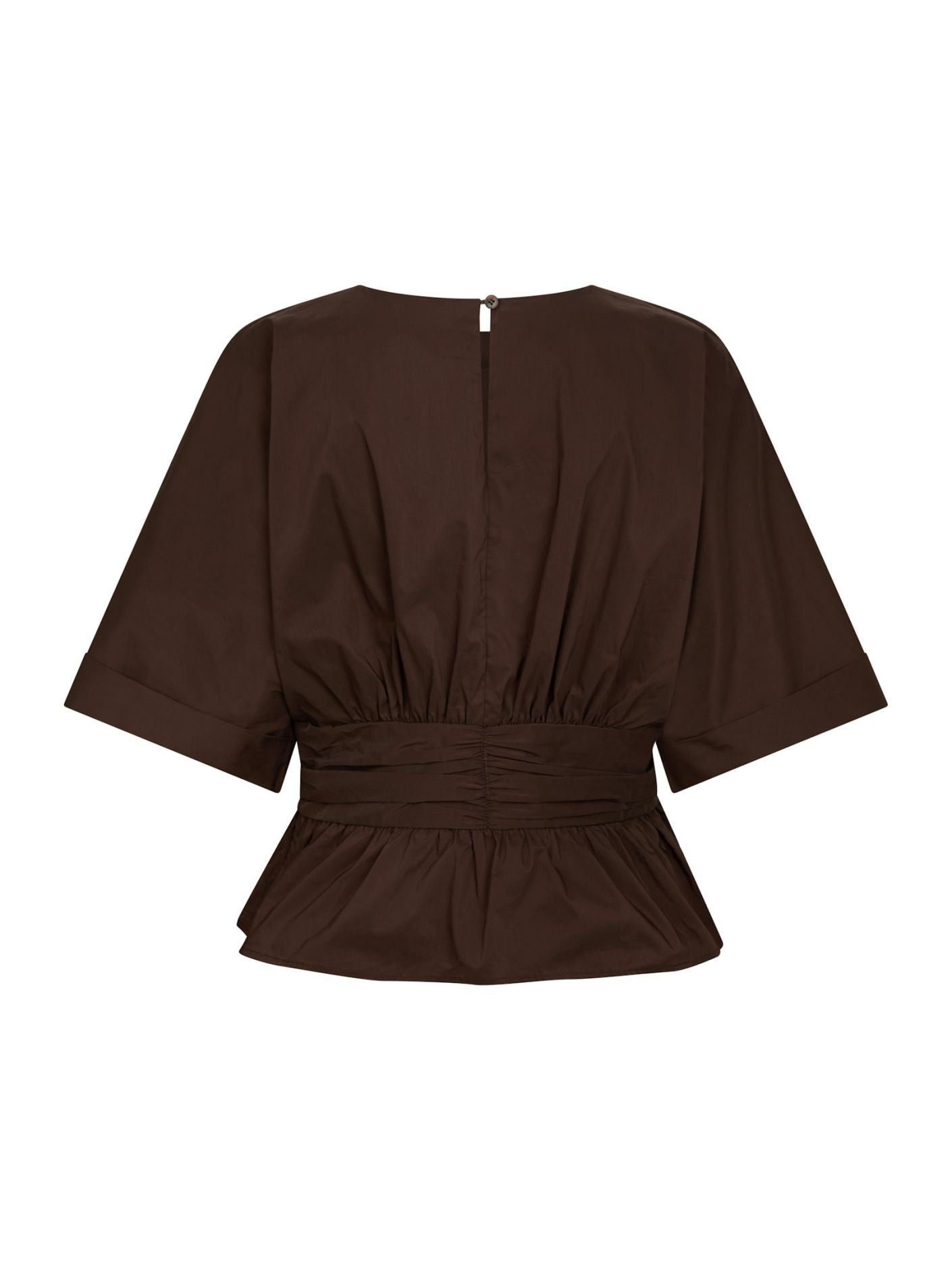 Annegret Poplin Blouse Overdeler